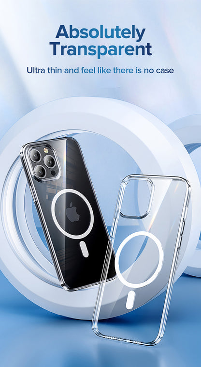 Magnetic Case For iPhone 13 12 Pro Max Transparent Cover For iPhone 13 Pro Max Case Wireless Charger Magnet Back Cover The Clothing Company Sydney