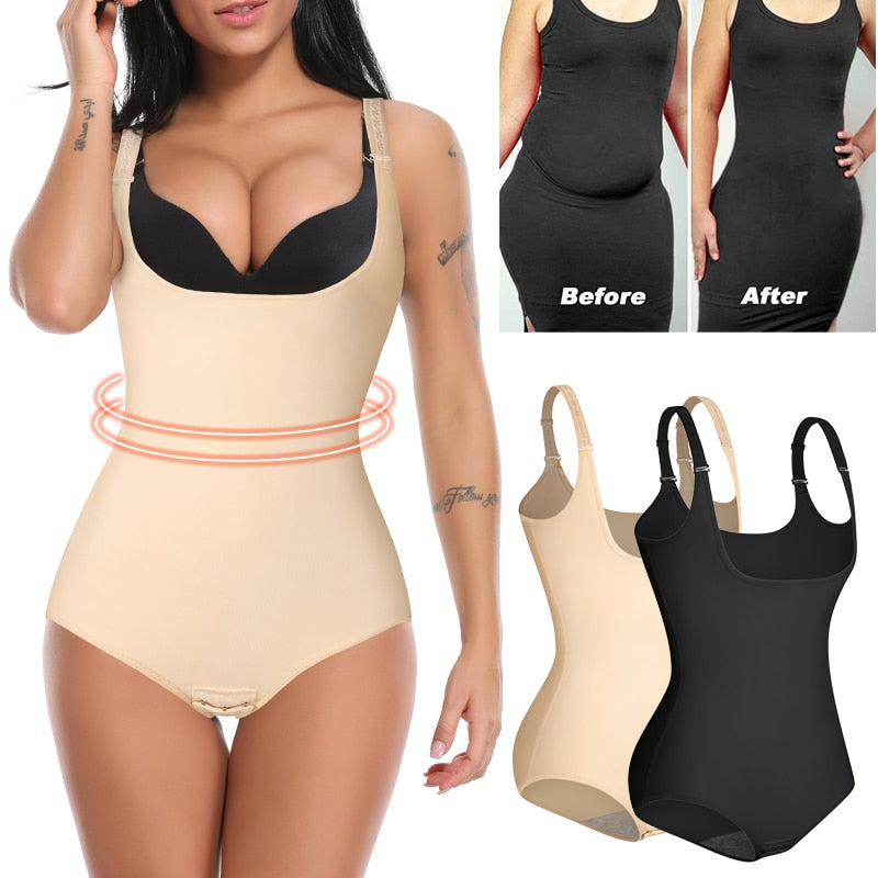 Underbust Bodysuit Shapewear Women Seamless Full Body Shaper Waist Tummy Control Underwear Flat Belly Smooth Corset The Clothing Company Sydney