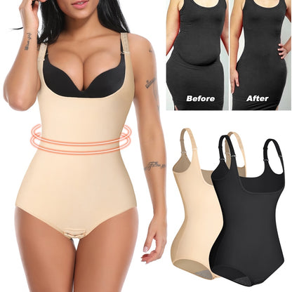 Underbust Bodysuit Shapewear Women Seamless Full Body Shaper Waist Tummy Control Underwear Flat Belly Smooth Corset The Clothing Company Sydney