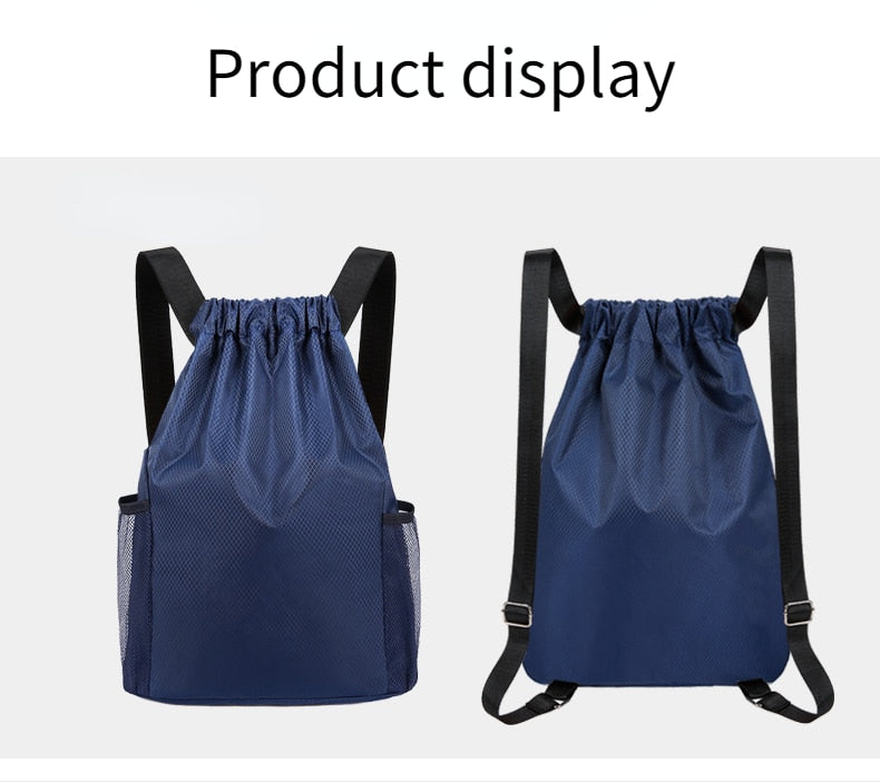 Basketball Soccer Volleyball Sports Backpack Drawstring Backpack Student Marathon Event Basketball Bag Bundle with Side Pocket The Clothing Company Sydney