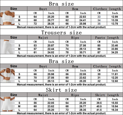 2 Piece Yoga Set Women Workout Sport Gym Wear Yoga Suit High Waist Leggings Skirts Front Zipper Bra Fitness Crop Top Yoga Sportswear The Clothing Company Sydney