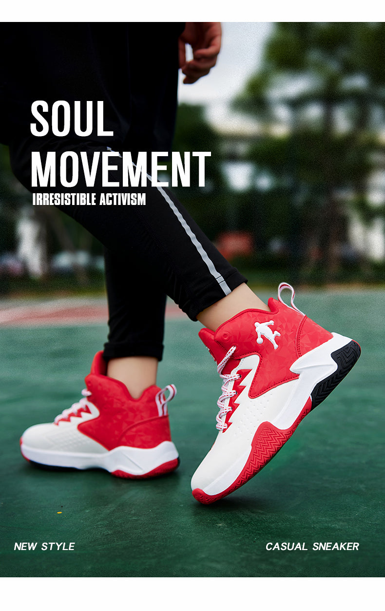 Kids basketball sneakers student shoes comfortable and breathable basketball sneakers boys and girls shoes The Clothing Company Sydney