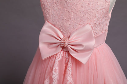 White Lace Bridesmaid Dress Kids Dresses For Girls Children Princess Evening Dress Girl Party Wedding Dress Costume The Clothing Company Sydney