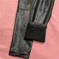 Melody Black Pleather Pants Womens Heat Fleece Lined Leggings Pu Skinny Push Up Trousers The Clothing Company Sydney