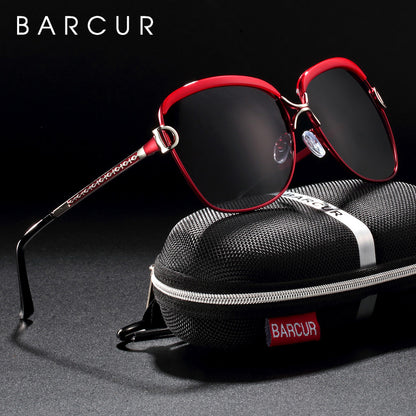 Polarized Ladies Sunglasses Gradient Lens Round Sun Glasses Square Luxury Brand Oculos Eyewear The Clothing Company Sydney