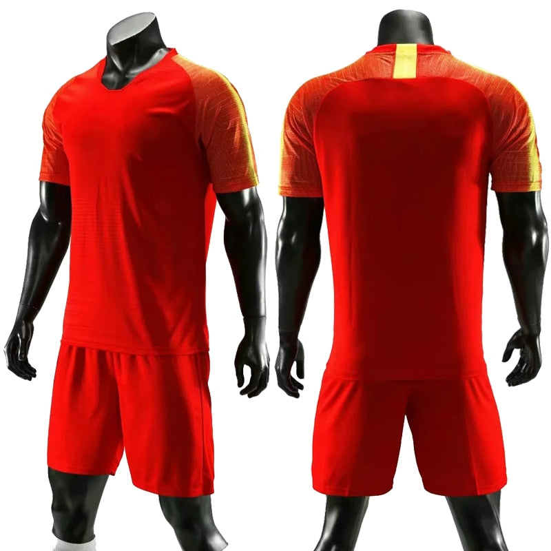 Men Women Kids Boys Girls Soccer Jerseys Set Children Women Football Training Uniforms blank Football Jerseys Sets The Clothing Company Sydney