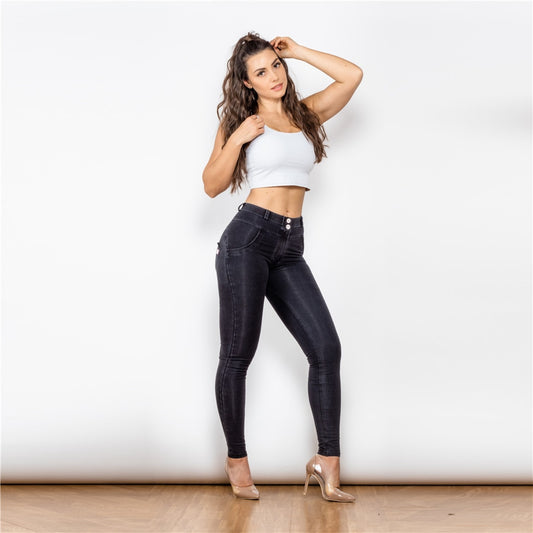 Melody Stretch Boyfriend Jean Straight Leg Jeans Women's Denim  Skinny Black Pants Hip Capris Pencil Jeggings Push Up Pants The Clothing Company Sydney