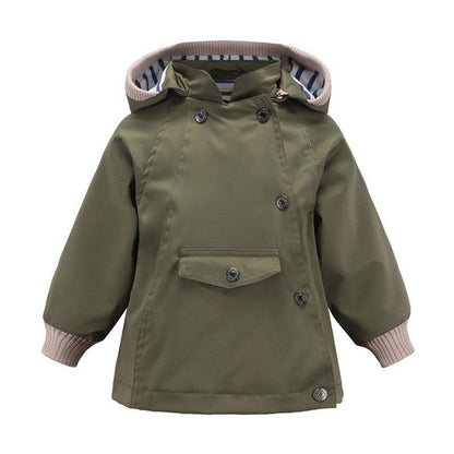 Boys Girls Waterproof Hooded With Pocket Cotton Lined Windbreaker Rain Children Kids Jackets The Clothing Company Sydney