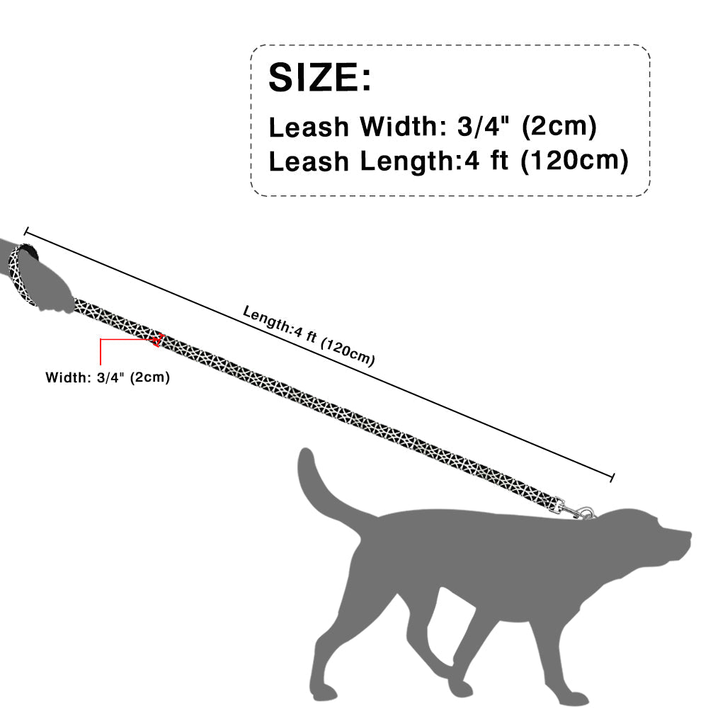 6 Colors Leash Lead Nylon Printed Pet Walking Leash Mesh Padded Running Training Leashes Rope For Small Medium Dogs The Clothing Company Sydney