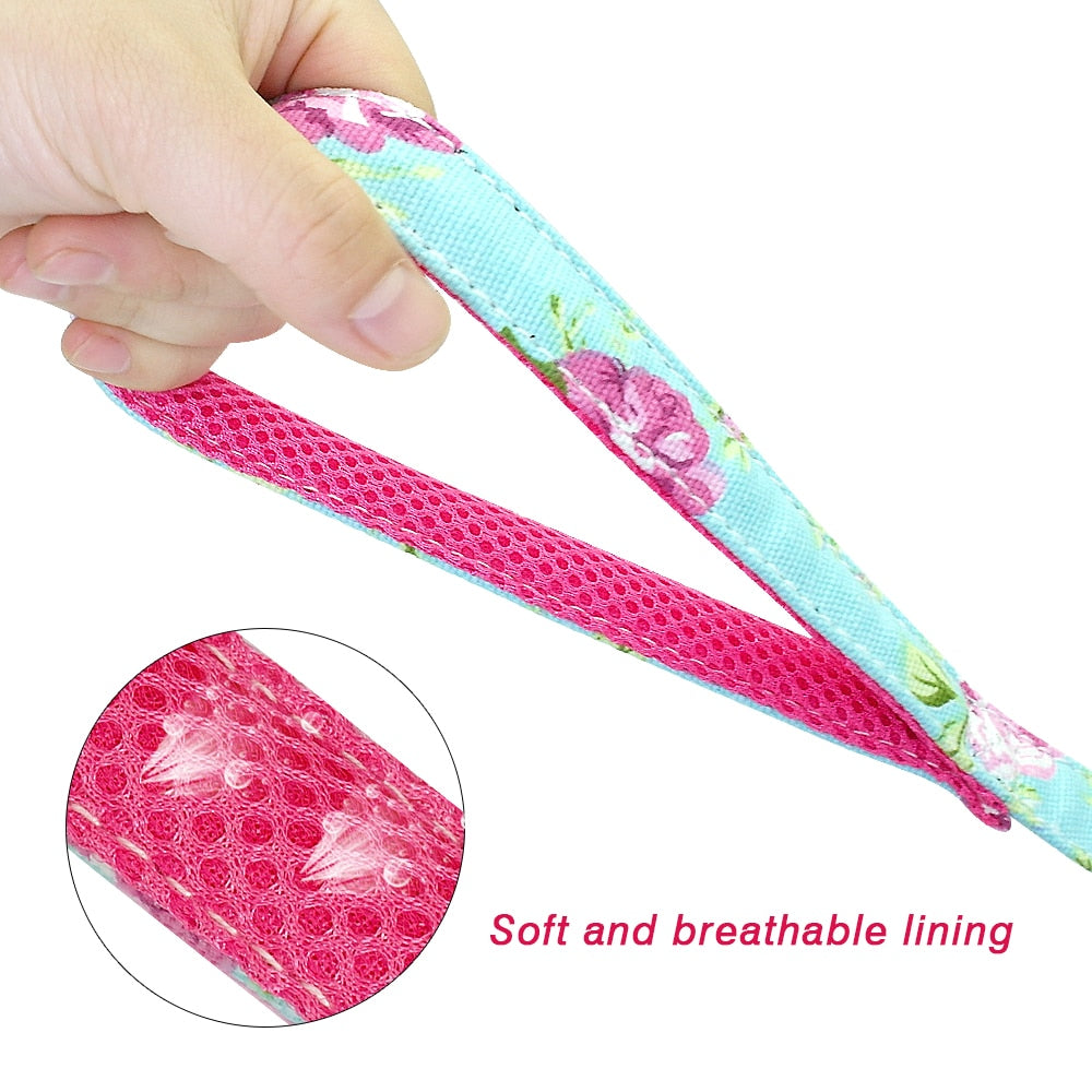 6 Colors Leash Lead Nylon Printed Pet Walking Leash Mesh Padded Running Training Leashes Rope For Small Medium Dogs The Clothing Company Sydney