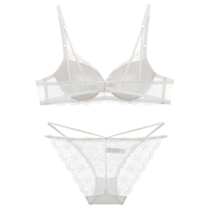 deep v bra lace push up sexy bra sets suit The Clothing Company Sydney