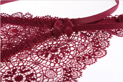 deep v bra lace push up sexy bra sets suit The Clothing Company Sydney