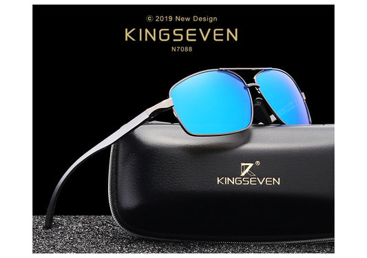 Vintage Retro Brand Designer Polarized Sunglasses Square Classic Men's Shades Sun glasses with UV 400 The Clothing Company Sydney