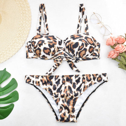 2 Piece Padded Push Up Strapless Ruffle Bra Low Waist Bikini Swimwear Set The Clothing Company Sydney