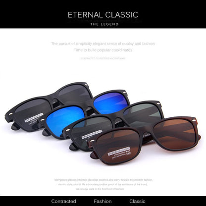 Designer Brand Men's Polarized Classic Retro Rivet Shades Brand Designer Sunglasses UV400 The Clothing Company Sydney