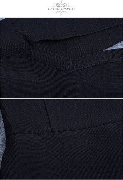 Bodycon Bandage Summer Sexy Elegant Black One Shoulder Midi Celebrity Runway Party Dress The Clothing Company Sydney