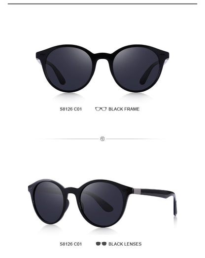 Designer Men's & Women's Classic Retro Rivet Polarized Sunglasses TR90 Legs Lighter Design Oval Frame UV400 Protection Polarized Sunglasses The Clothing Company Sydney