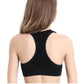 Breathable Sports Bra Absorbent Sweat Shockproof Padded Sports Bra Top Athletic Gym Running Fitness Yoga Sports Top The Clothing Company Sydney