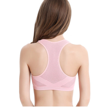 Breathable Sports Bra Absorbent Sweat Shockproof Padded Sports Bra Top Athletic Gym Running Fitness Yoga Sports Top The Clothing Company Sydney