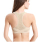 Breathable Sports Bra Absorbent Sweat Shockproof Padded Sports Bra Top Athletic Gym Running Fitness Yoga Sports Top The Clothing Company Sydney