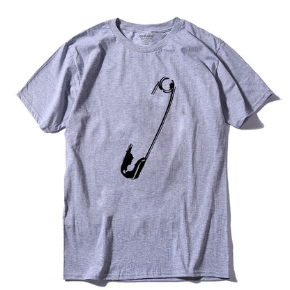 Cotton short sleeve cool casual funny o-neck summer top men's T shirt The Clothing Company Sydney