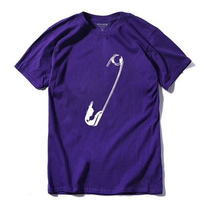 Cotton short sleeve cool casual funny o-neck summer top men's T shirt The Clothing Company Sydney