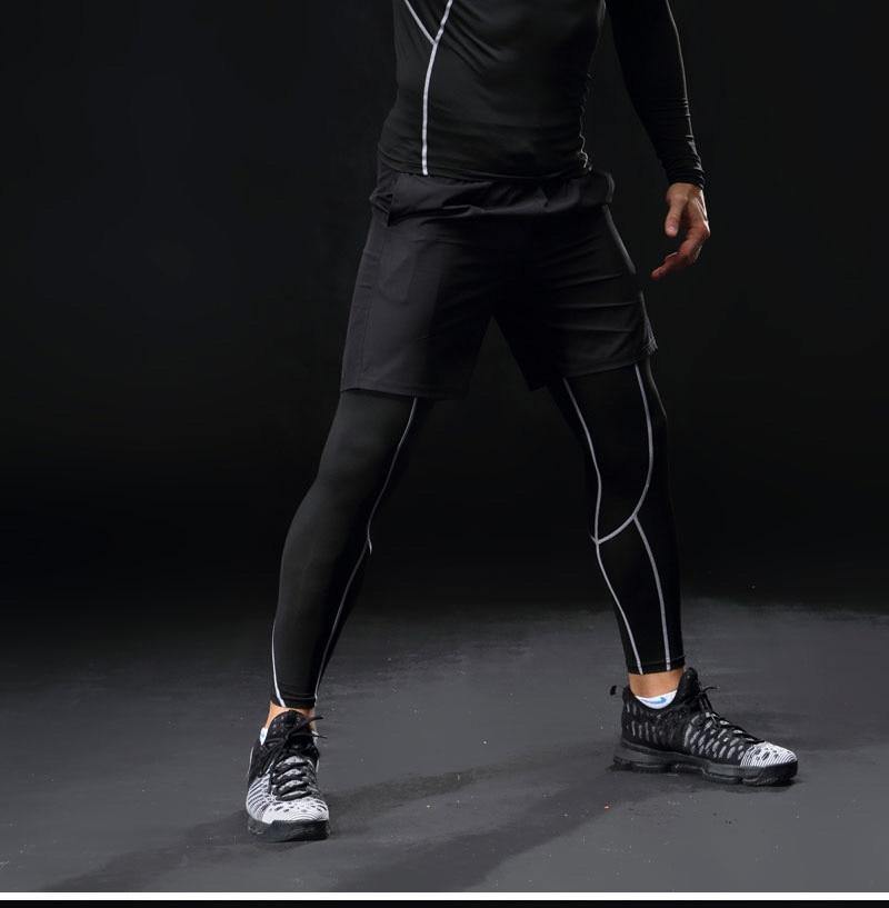 3 Piece Men Gym running sets compression Gym Fitness tight sets sportswear sport basketball jerseys training kit The Clothing Company Sydney