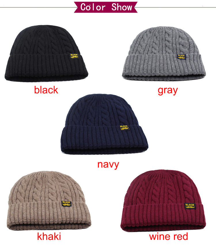 Brand Winter Beanies Winter Men Women Knitted Bonnet  Caps Skullies Black Mask Cap Warm Hat The Clothing Company Sydney