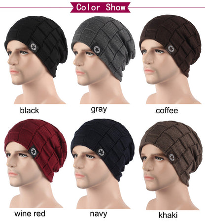 Winter Knit Hat Skullies Beanies Winter Hats For Men Women Beanie Warm Baggy Bonnet Fashion Cap Hat The Clothing Company Sydney
