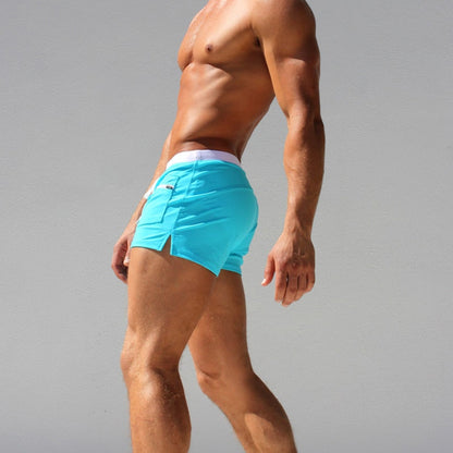 Low rise swimwear low  Male Beach swimming trunks shorts men boxer swimming trunks The Clothing Company Sydney
