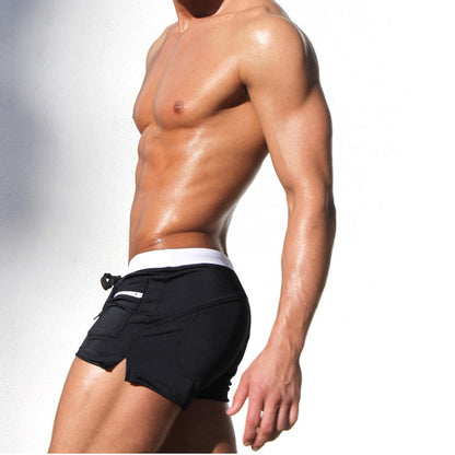 Low rise swimwear low  Male Beach swimming trunks shorts men boxer swimming trunks The Clothing Company Sydney