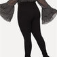 Black High Waist Double Breasted Zipper Closure Pencil Pants Women Plus Size Trousers The Clothing Company Sydney
