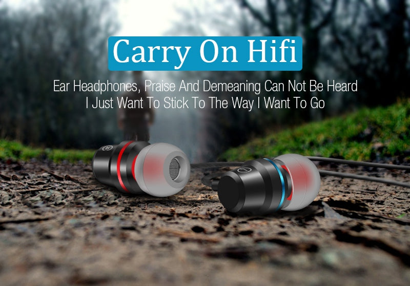 New Universal Headphones 3.5mm In Ear Stereo Earbuds Sport Wired Earphone For Mobile Phone The Clothing Company Sydney