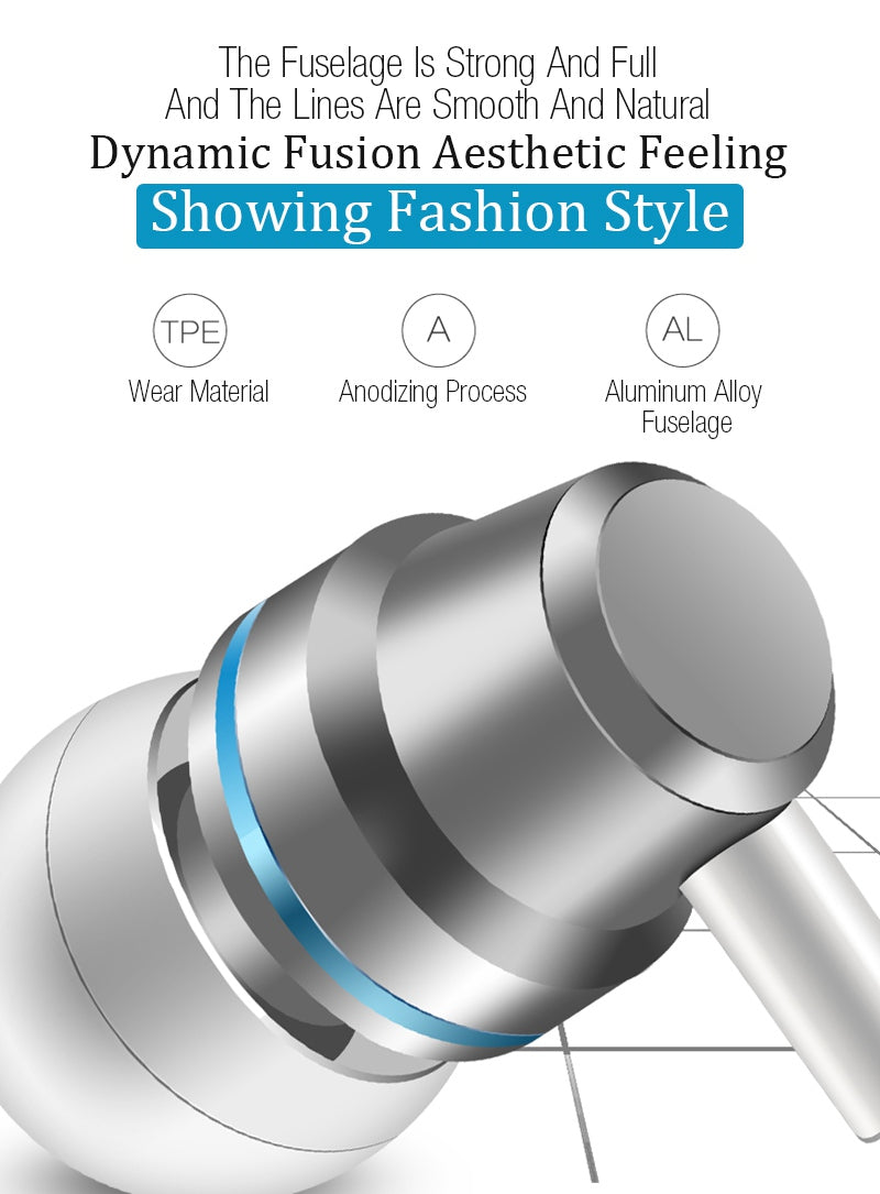 New Universal Headphones 3.5mm In Ear Stereo Earbuds Sport Wired Earphone For Mobile Phone The Clothing Company Sydney