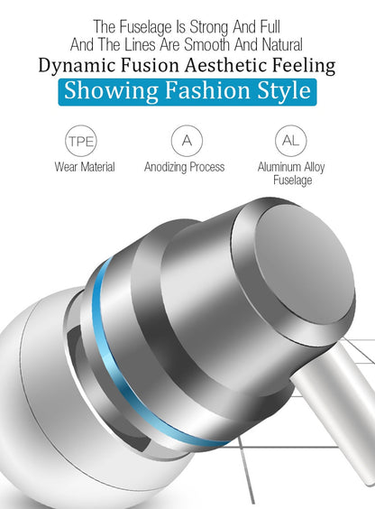 New Universal Headphones 3.5mm In Ear Stereo Earbuds Sport Wired Earphone For Mobile Phone The Clothing Company Sydney