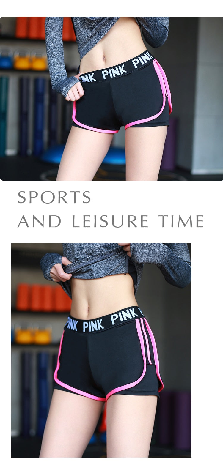 Sports running Yoga Middle Waisted Gym Fitness Elastic Quick Dry Running Shorts The Clothing Company Sydney