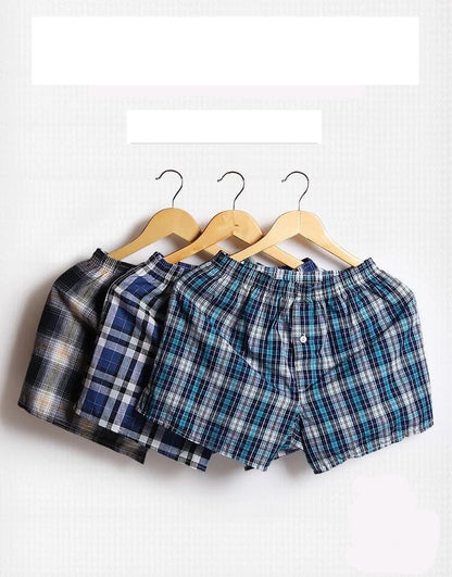 3 Pack Men's Underwear Cotton Loose Shorts Big Short Breathable Flexible Shorts Boxers Home Underpants The Clothing Company Sydney