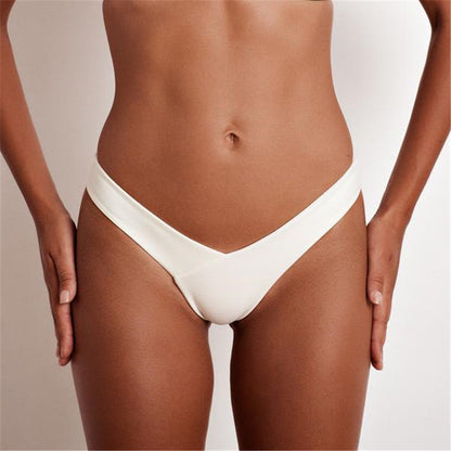 Brazilian Swimwear Women Briefs Thong Low Waist Swimsuit Bottom Solid Cheeky Bikini Bottom Swim Trunks The Clothing Company Sydney