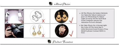 Charm White Black Enamel Gold Leaf Drop Earrings Fashion Jewelry The Clothing Company Sydney