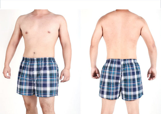 4 pack Underwear Men Boxers Loose Shorts Men's Big  Shorts Boxer Cotton Home Underpants Underwear The Clothing Company Sydney