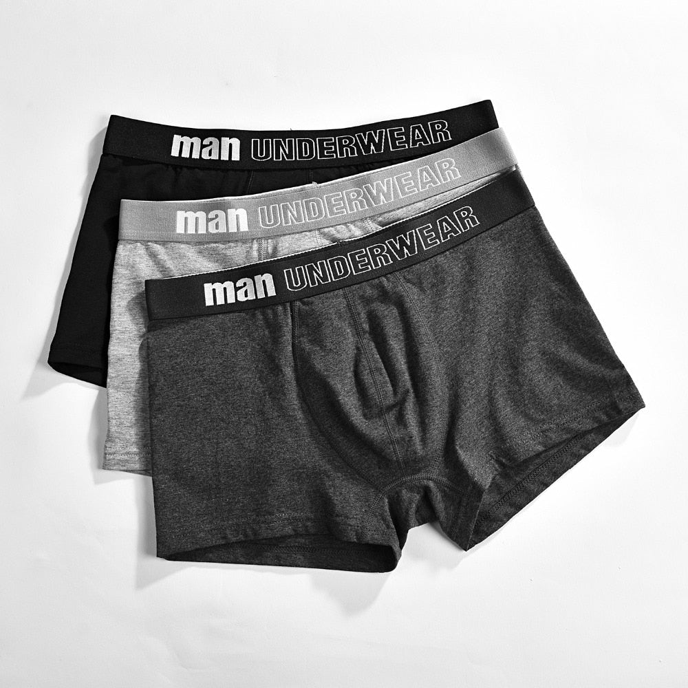 4 pack Men's Boxer Underwear Cotton Boxershort Breathable Solid Flexible Shorts Boxers Underpants Mens Undies The Clothing Company Sydney