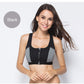 Double Layer Zipper Sports Bra Women Fitness Gym Yoga Bra Push Up Padded Sports Top Shockproof Running Sports Bra Top The Clothing Company Sydney
