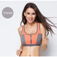 Double Layer Zipper Sports Bra Women Fitness Gym Yoga Bra Push Up Padded Sports Top Shockproof Running Sports Bra Top The Clothing Company Sydney