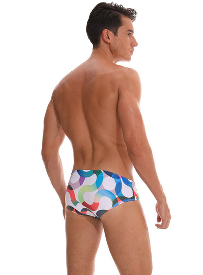Men's Swimwear Low Boxers Swim Sportive Beachwear Shorts Swimsuit Brief in 16 Colours The Clothing Company Sydney