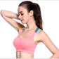 Cross Strap Back Women Sports Bra,Professional Quick Dry Padded Shockproof Gym Fitness Running Yoga Sport Brassiere Top The Clothing Company Sydney