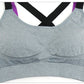 Cross Strap Back Women Sports Bra,Professional Quick Dry Padded Shockproof Gym Fitness Running Yoga Sport Brassiere Top The Clothing Company Sydney