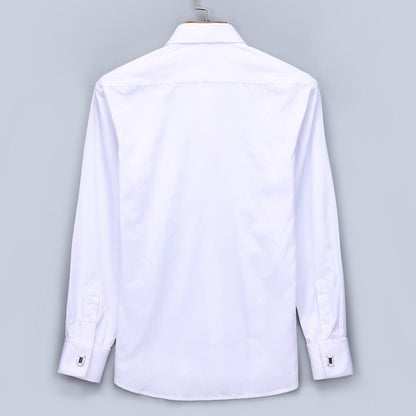 French Cufflinks  Long Sleeve Casual Slim Fit French Cuff Dress Shirts For Men The Clothing Company Sydney