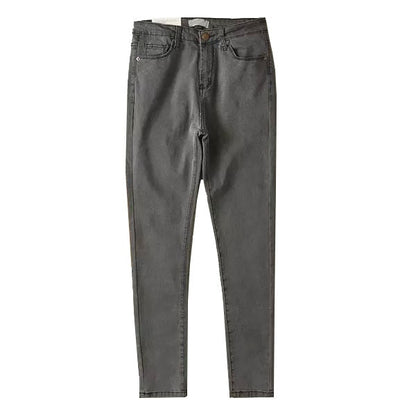 Vintage Fit High Waist  Elastic Denim Skinny Jeans Classic Pencil Pants The Clothing Company Sydney