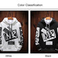 New Casual Black White Hooded Men Hip Hop Street Wear Letter Print Sweatshirts Skateboard Men/Woman Pullover Hoodie The Clothing Company Sydney
