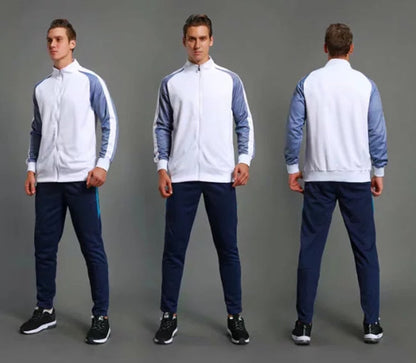 Unisex Sports Soccer Basketball Running Tracksuit Customizable Pants and Top Set The Clothing Company Sydney